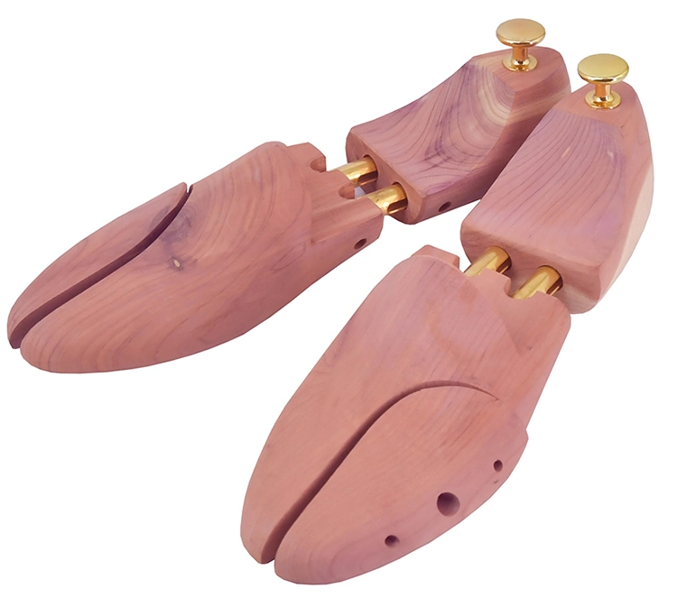 Adjustable Wooden Shoe Tree Red Cedar for Men to Keep Maintain Shape