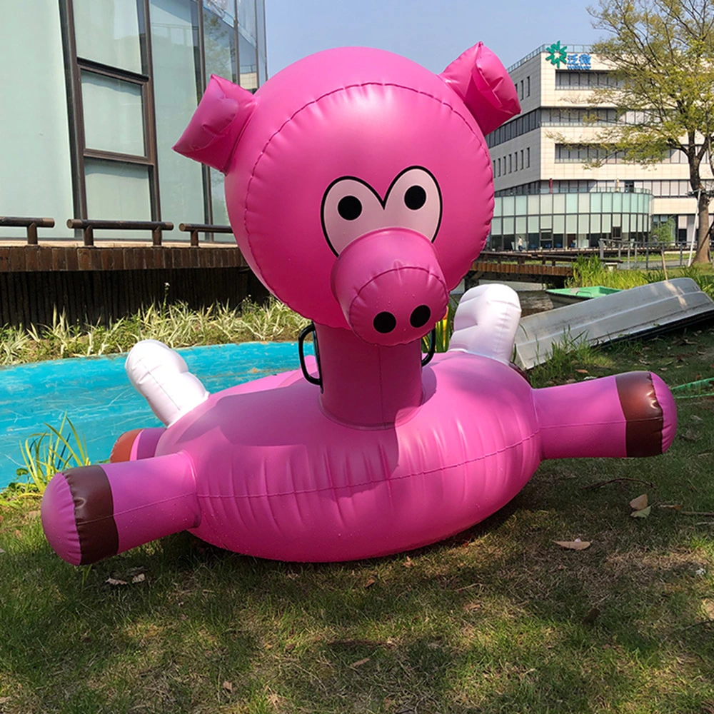 Giant Inflatable Animal Float PVC Red Pig Pool Float