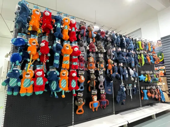 Assortimento di peluche di alta qualità all'ingrosso, grande set di giocattoli galleggianti per cani da compagnia